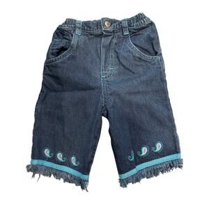 Jeans / Winnie the Pooh / embroidered/ size 24 months / Y2K / vintage